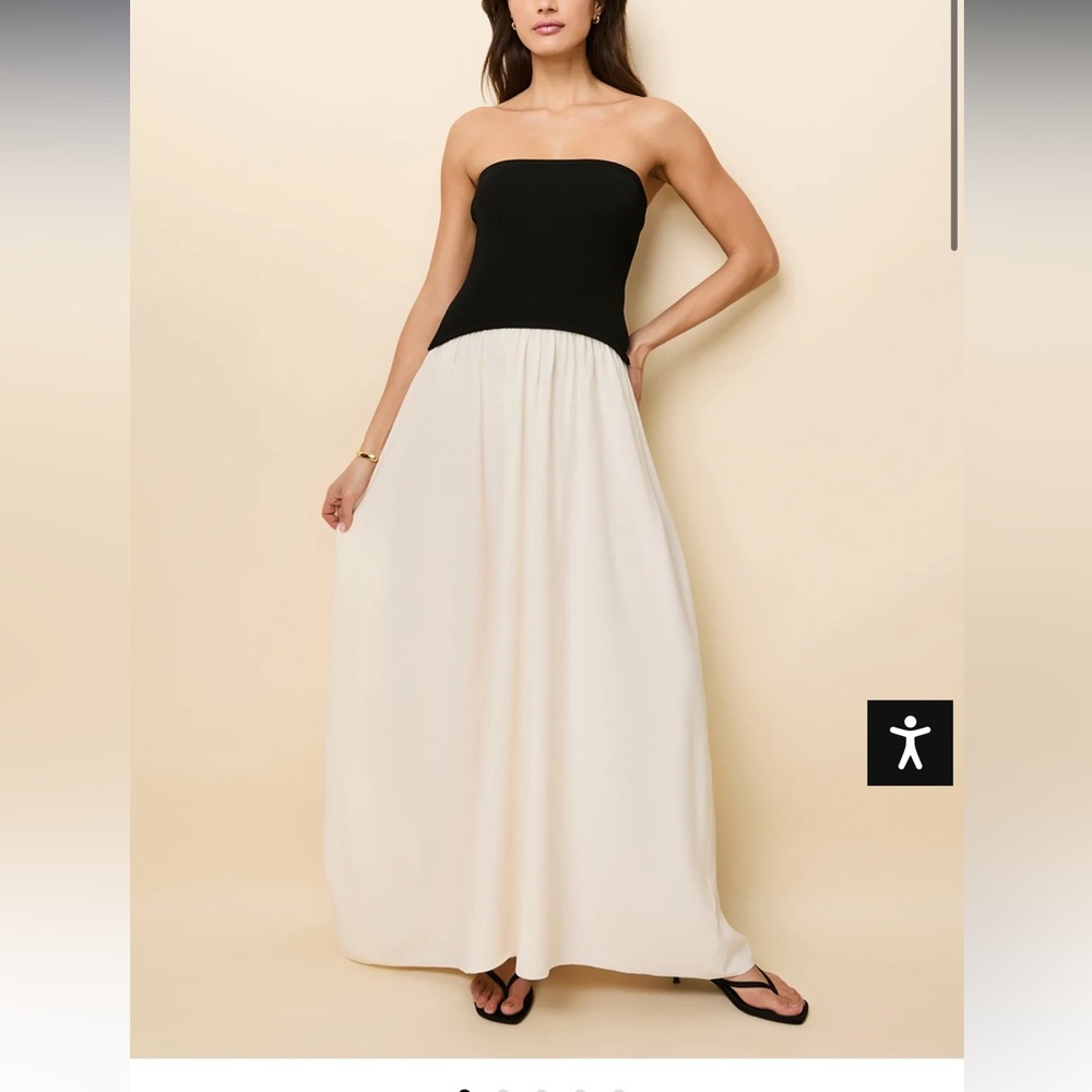 Solid and Striped Midi Dress!